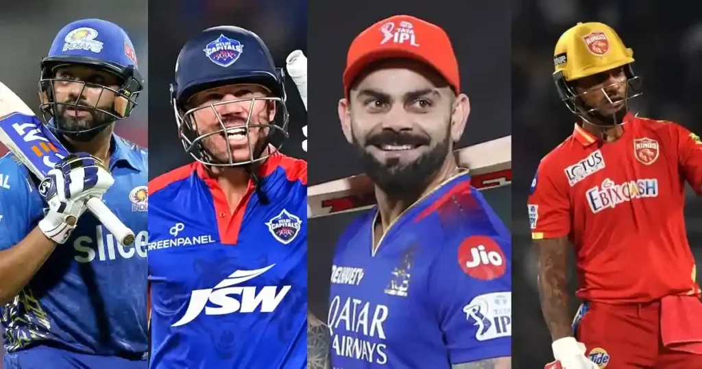 Most Fours in IPL